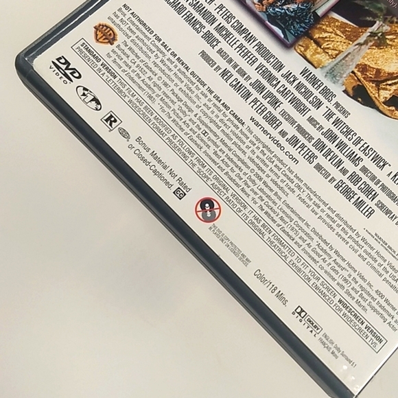 The Witches of Eastwick DVD - Picture 7 of 12